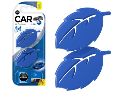 Odświeżacz powietrza AROMA CAR LEAF 3D - NEW CAR